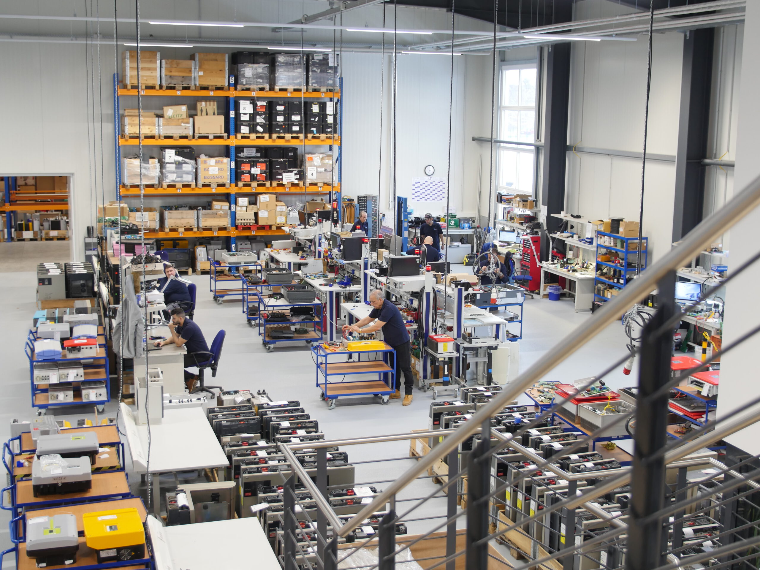 European Network Services repair center overview